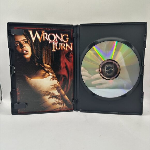 Wrong Turn DVD Horror Thriller Widescreen & Full Screen Includes Bonus Rated R - Picture 3 of 3